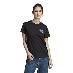 ADIDAS Dámske tričko Brand Love na fitnes čierne XL