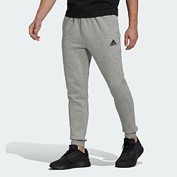 ADIDAS Pánske nohavice na fitness sivé šedá XL