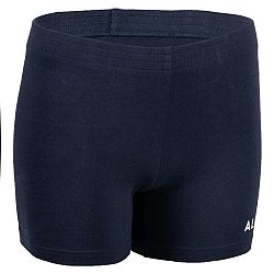 ALLSIX Dievčenské volejbalové šortky V100 námornícke modré 8-9 r (131-140 cm)