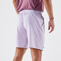 ARTENGO Pánske tenisové šortky Dry+ priedušné fialové fialová 2XL