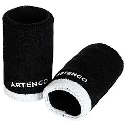 ARTENGO Tenisové potítko TP 100 XL čierno-biele čierna