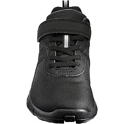 DECATHLON Detská obuv so suchým zipsom ľahká Soft 140 čierna 30