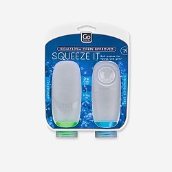 DESIGN GO Súprava 2 pružných fľaštičiek na cestovanie 100 ml .