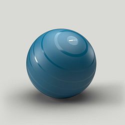 DOMYOS Gymnastická lopta veľkosť 2 / 65 cm modrá tyrkysová M