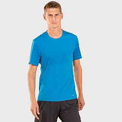 EVADICT Pánske tričko na trailový beh perforované s krátkym rukávom modré S