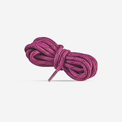FORCLAZ Guľaté šnúrky do turistickej obuvi fialová 150 cm