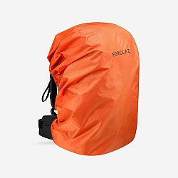 FORCLAZ Pláštenka Travel do dažďa na batohy od 40 do 60 l oranžová