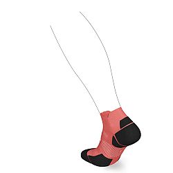 KIPRUN Bežecké ponožky Run900 neviditeľné tenké ružové 37-38