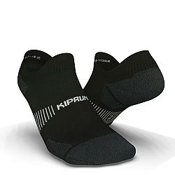 KIPRUN Ekologicky navrhnuté bežecké ponožky Run900 neviditeľné tenké čierne 43-44