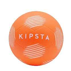 KIPSTA Detská futbalová lopta Sunny 300 veľkosť 4 oranžová zelená 4