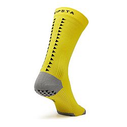 KIPSTA Detské polovysoké futbalové ponožky Viralto MiD II Club žlté žltá 37-38