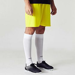 KIPSTA Futbalové šortky pre dospelých F100 žlté žltá XS