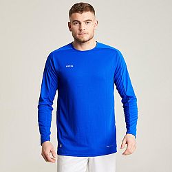 KIPSTA Futbalový dres s dlhým rukávom VIRALTO CLUB modrý S