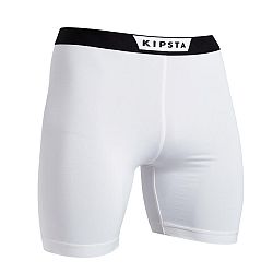 KIPSTA Spodné futbalové šortky Keepcomfort 100 biele XS