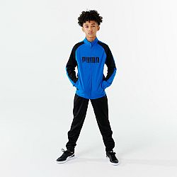 PUMA Chlapčenská súprava na cvičenie čierno-modrá 5-6 r (116 cm)