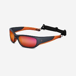 QUECHUA Turistické slnečné okuliare MH T550 pre deti nad 10 rokov polarizačné kat. 4 oranžová