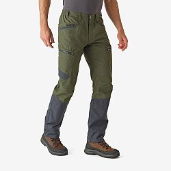 SOLOGNAC Kapsáčové nohavice Steppe 540 zelené khaki S
