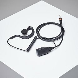 SOLOGNAC Slúchadlo na vysielačku jack 2,5 mm so zabudovaným mikrofónom 500 čierna