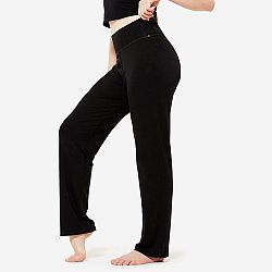 STAREVER Dievčenské nohavice na moderný tanec splývavé čierne 12-13 r (149-159 cm)