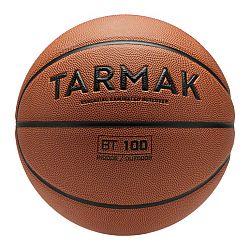 TARMAK Basketbalová lopta BT100 veľkosť 7 pre chlapcov od 13 rokov oranžová