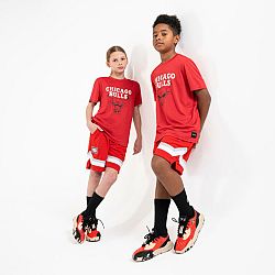TARMAK Detská basketbalová obuv nízka Chicago Bulls 900 NBA 900 červená 34