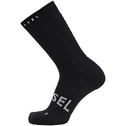 VAN RYSEL Cyklistické zimné ponožky 900 čierna 43-46