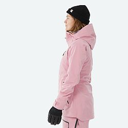 WEDZE Dámska lyžiarska spodná bunda FR 500 bledoružová ružová L