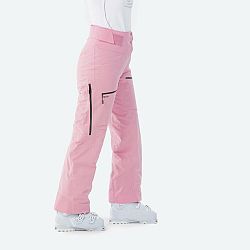 WEDZE Dámske lyžiarske nohavice FR500 ružové M
