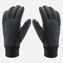 WEDZE Lyžiarske rukavice 100 Light čierne XL