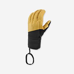 WEDZE Lyžiarske rukavice na freeride 550 medovo-čierne okrová L