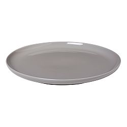 Blomus Mělký talíř RO 27 cm, hřejivě šedá