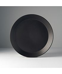 MIJ Okrúhly tanier s vyšším okrajom MT čierny 26 cm