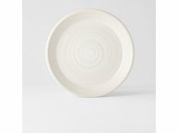 MIJ Plytký tanier s vysokým okrajom Recycled White Sand 27,5 cm