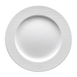Plytký tanier Mesh Rosenthal biely 23 cm