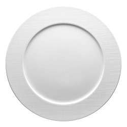 Plytký tanier Mesh Rosenthal biely 32 cm